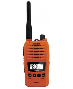 Uniden 5 Watt Orange Waterproof Handheld UHF UH850-O • DC9208