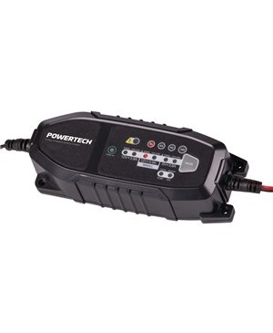 POWERTECH 6/12VDC 3.8A 8-Step Intelligent Lead Acid and  Lithium Battery Charger · MB3904