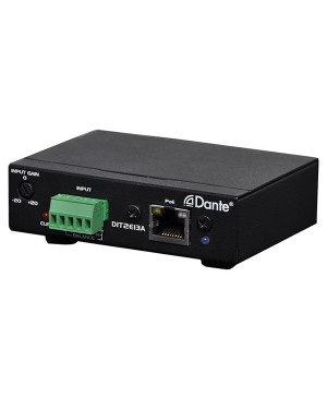 Dante Audio Over IP Dante POE Transmitter A3165 DIT2E13A