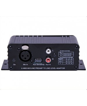 Redback Mic/Line Pre-Amplifier to Line Level Out Convert A4905