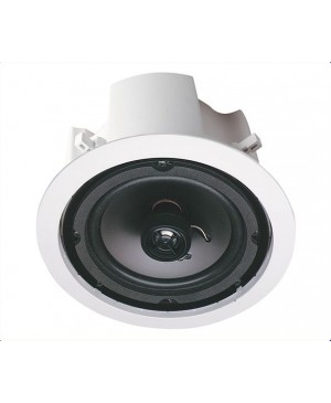 Opus One 16cm 35W 2 Way Round Backbox Ceiling Speaker Pair C0874