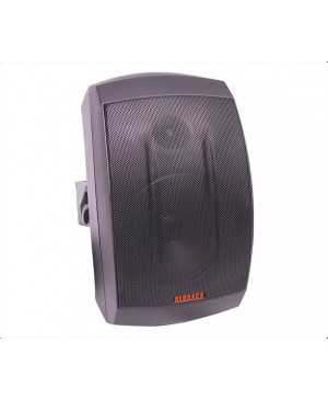 Redback 30W 2 Way 8 Ohm/100V Black Wall Speakers Pair C0948