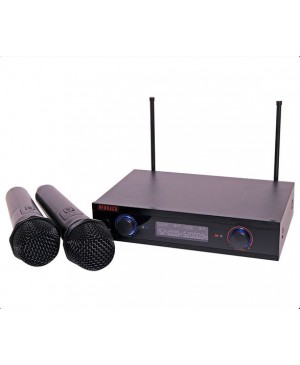 Redback UHF Wireless Microphone System 2Ch,2 Hand Mics C8884