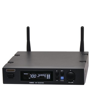 Redback UHF Wireless Microphone System 700 Channel Receiver C8890D