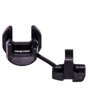 6.2-7.4mm Black Cord Grip Grommet Pack 1000 H4253