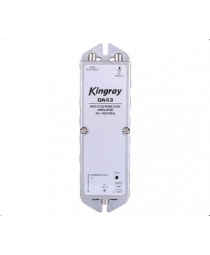Kingray MATV Distribution Amplifier 43dB 40-860MHz LX2081 DA43