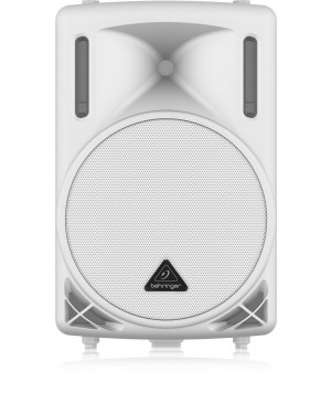 Behringer B212D-WH Active 550-Watt 2-Way PA Speaker System, 12" Woofer
