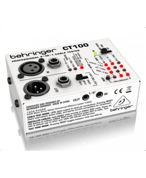 Behringer CT100 • Professional 6-in-1 Cable Tester