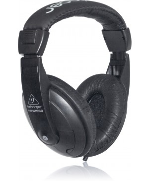 Behringer HPM1000-BK Studio Recording DJ Headphones, Black