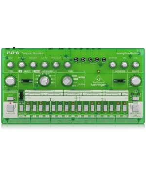 Behringer RD-6-LM Analog Drum Machine - LIME RD-6-LM