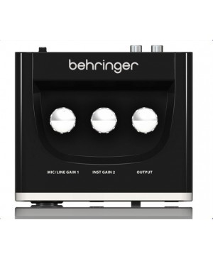 Behringer UM2 2x2 USB Audio Interface, Mic Preamp