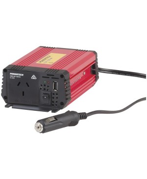 Powertech 150W (450W Surge) 12VDC to 240VAC Inverter with USB MI5130
