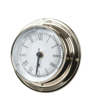 Brass Clock 120 x 37mm MCA010