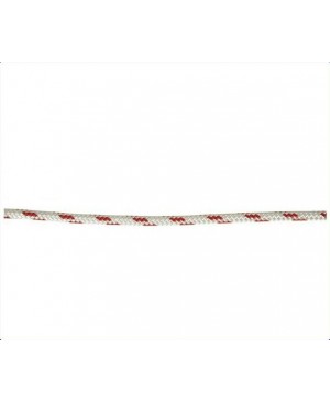 Double Braid-Polyester Rope,8mm,Red Fleck,Euro,100m Roll MRC115
