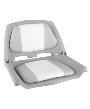 Oceansouth Basic Seats - Fold Down - Padded Grey/White MUA115 MA 702-22