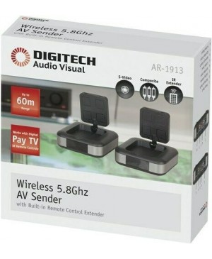 Digitech Wireless 5.8GHz AV Sender/Receiver, Wideband IR Extender AR1913