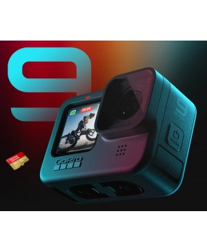 GoPro Hero 9 Black Camera + 32GB SD Card H9-BLK CHDHX-901-RW