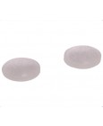 8mm Round Clear Adhesive Slim Rubber Feet Pack of 1000 H0901