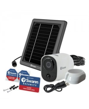 Swann 1080p Battery Powered Xtreem Wi-Fi Camera + Solar Panel • QC9122 • SWIFI-XTRCAMKITA-GL  