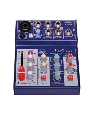 Redback 4 Channel Mixer, USB Output & Effects A2548