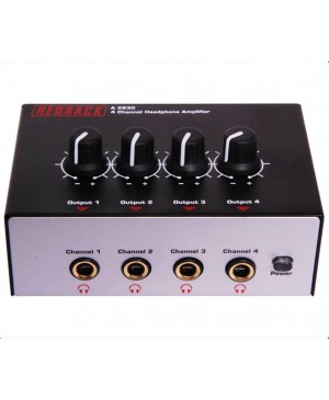 Redback 4 Channel Headphone Distribution Amplifier A2630