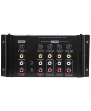 Dynalink 4 Way Composite/S-Video AV Distribution Amp A3126
