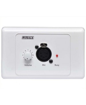 Redback Microphone Wallplate, Suit A5135 A5138