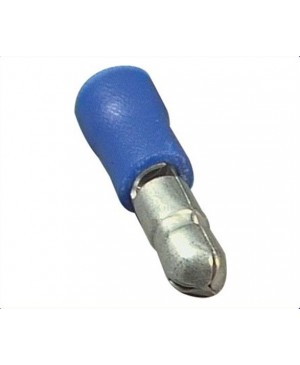 Blue 4mm Male Bullet Crimp Pack of 1000 H2159A