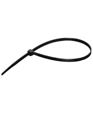 280mm x 4.6mm UV Resistant Nylon Cable Ties Black Pack of 1000 H4063A