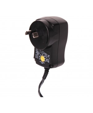 Powertran Power Supply Plug Adaptor 3-12V DC 0.6A M9449A