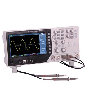 100MHz LCD Digital Storage Oscilloscope & Waveform Generator Q0203A