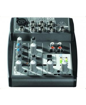 Behringer 502 5-Input 2-Bus Mixer XENYX Mic Preamp