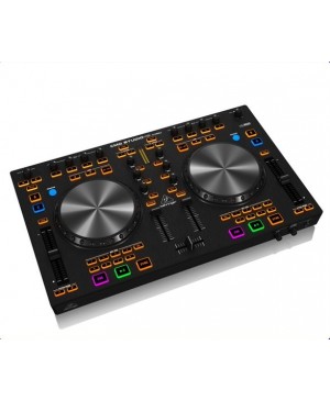 Behringer CMD-STUDIO-4A 4-Deck DJ MIDI Controller,4-Ch