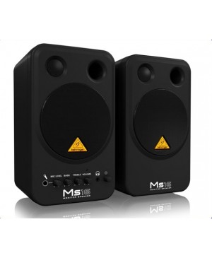 Behringer MS16 Stereo Monitor Speakers, 10cm, Active, Pair