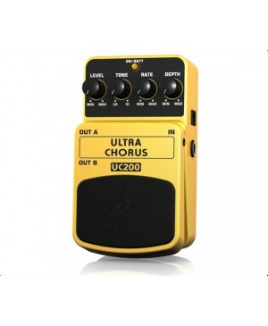 Behringer UC200 Ultimate Stereo Chorus Guitar Effects Pedal