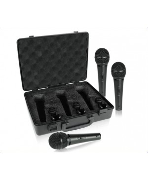 Behringer XM1800S 3 Cardioid Vocal Instrument Microphones