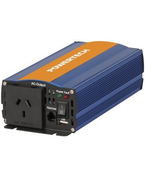 Powertech 500W 12VDC to 230VAC Pure Sine Wave Inverter, Electrical Isolate  MI5734