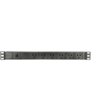 Power Board, Rack Mount, 6-way, Surge & Overload Protection MS4094