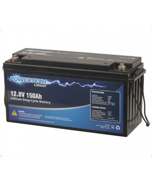 Powertech 12.8V 150Ah Lithium Deep Cycle Battery SB2244