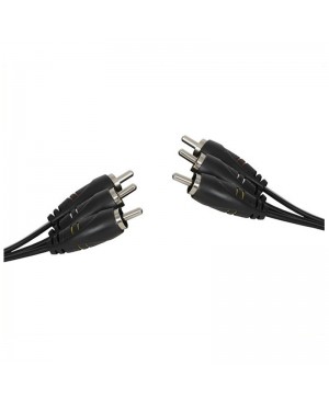 CLEARANCE:Sound or Video Cable, 3 RCA Plugs to 3 RCA Plugs, 10m WV7321