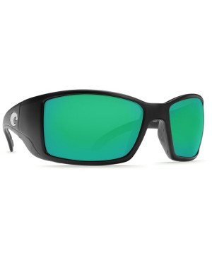 Costa Blackfin Sunglasses, Black Frame, 580G Green Mirror Lens BL 11 OGMGLP