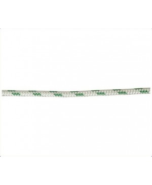 Double Braid Polyester Rope,6mm,Green Fleck,100m Roll MRC010
