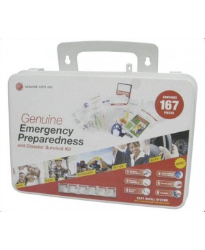 CLEARANCE:Emergency Preparedness First Aid Kit, 167 Pieces TSC450