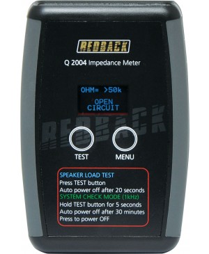 Redback Digital Audio Impedance Meter Q2004